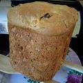 Ancsyka001 Cooksnap-ja, amikor elkészítette a(z) Mazsolás vaníliás kalács (kenyér sütőgéphez) receptet.