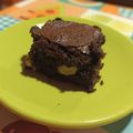 El cooksnap de Claudia Corrales cuando hizo Brownie húmedo.