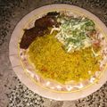 Djatoo Abdul's cooksnap of when they made Fried rice with shredded beef soup.