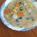Babai János Cooksnap-ja, amikor elkészítette a(z) Tárkonyos húsgombócleves receptet.