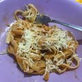 Cooksnap dari Anggit Diaz untuk resep Simple Beef Cheese Spaghetti