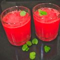 Juhi Prakash Sewani 's cooksnap of when they made Watermelon smoothie.