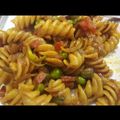 Simran Batra's cooksnap of when they made Veggie Pasta.
