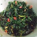 Cooksnap dari Suzan Project untuk resep Kangkung Crispy