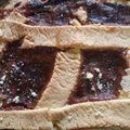 El cooksnap de Elizabeth Cardozo De Fernandez cuando hizo Pastafrola de manzana y dulce de leche.