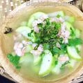 Cooksnap của Hoàng Oanh khi họ làm theo món Canh bầu nấu tôm