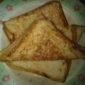 Cooksnap dari Mora untuk resep Roti Bakar Tabur Gula