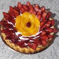 El cooksnap de Marita Sosa cuando hizo Tarta de frutillas con crema chantilly 🍓🍓🍓.