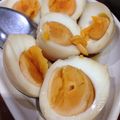 รูป Cooksnap ของ Hathairuth Chatwaranont เมื่อเขาทำ ไข่ยางมะตูมดองโชยุ 味卵 Aji tamago