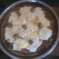 El cooksnap de roxanairamirez cuando hizo Pizza de carne picada.