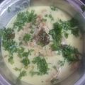Karuna's cooksnap of when they made Punjabi style kadhi.