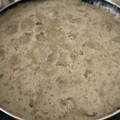 El cooksnap de César Aufheben cuando hizo Crema de champiñones.