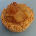 El cooksnap de adriana cuando hizo Mini tartaleta de avena y manzana.