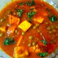 Sudha Agrawal का कुकस्नैप जब उन्होंने मटर पनीर (Matar paneer recipe in hindi) बनाया था।