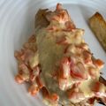 El cooksnap de Jenny Revelo cuando hizo Rollitos de cerdo rellenos de vegetales y queso  Mozzarella bañados en salsa de pimentón rojo.