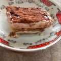 Durreshahwar Khan's cooksnap of when they made Tiramisu with whipping cream.