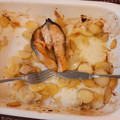 El cooksnap de Óscar cuando hizo Salmón con patatas a lo pobre al horno.