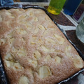 El cooksnap de Eli Morales cuando hizo Torta con trocitos de manzana🍎.