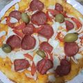 کوک اسنپ Helia Doorodchi بعد از امتحان کردن پیتزا مرغ با خمیر خانگی 🍕.