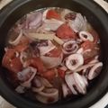 Cooksnap Aisyah R. Mahayudin semasa beliau membuat Sotong Masak Asam.