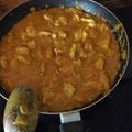 El cooksnap de Maria Mesa cuando hizo Pollo al curry con salsa espesa y arroz.