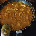 El cooksnap de Maria Mesa cuando hizo Pollo al curry con salsa espesa y arroz.
