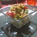 El cooksnap de Daniela Farías Montero cuando hizo Cóctel de camarones y palta.