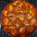 El cooksnap de Yammi Pozo cuando hizo Tarta de manzana invertida 🍎🍏.