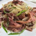 賴小孟 的 洋蔥炒鴨賞 cooksnap