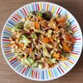 El cooksnap de Jose cuando hizo Ensalada de garbanzos, brotes de soja y aguacate estilo asiático.