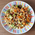 El cooksnap de Jose cuando hizo Ensalada de garbanzos, brotes de soja y aguacate estilo asiático.