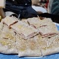 El cooksnap de Jorge De León cuando hizo Torta de fiambre con masa integral.