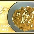 Shikha Yashu Jethi's cooksnap of when they made Sooji Besan Halwa.