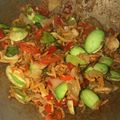 Cooksnap dari Maya Sonitas untuk resep Tumis kacang panjang campur tempe