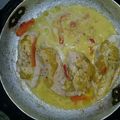 El cooksnap de Milagros Mónica Baez cuando hizo Suprema de pollo a la mostaza y miel.