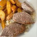 Cooksnap de Vinicius Silva quando cozinhou Lombo (de vaca) grelhado.