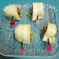 Bina Samir Telivala's cooksnap of when they made Sushi cucumber salad.
