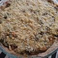 El cooksnap de Diana Carames cuando hizo Tarta de pollo y espinaca con crumble de queso y perejil🍻.