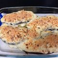 El cooksnap de Diego José Caramazana Ramos cuando hizo Berenjena rellena de carne picada y bechamel.