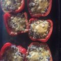 Michael Dundon's cooksnap of when they made Stuffed Red Bell Peppers (Without Rice).