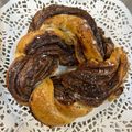 El cooksnap de Marta cuando hizo Trenza de nutella fácil y rapida.