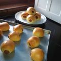 Cooksnap dari Muyassaroh untuk resep Roti santan pandan+ keju 1x proofing