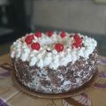 El cooksnap de Ale juarez cuando hizo Torta selva negra.