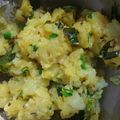 Maya Raja's cooksnap of when they made બટાકા ની સુકી ભાજી(bataka ની સૂકી bhaji recipe in gujarati).