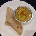 Rumpa Mandal's cooksnap of when they made নিরামিষ ঘুগনি  (niramish ghugni recipe in bengali        ).