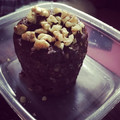 El cooksnap de Romi Gisele cuando hizo Brownie proteico en taza❤.