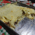El cooksnap de Ludmila Cabrera cuando hizo Pastel de papa y carne.