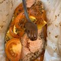 Noel Lin 的 蜂蜜柚香紙包鮭魚〞氣炸版紙包鮭 cooksnap