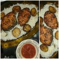 صورة من أم حاتم "، شاركها بعد تجربة وصفة سمك مقلي وأرز مصري بالشعيريه🐟&🍚