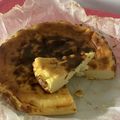 El cooksnap de David Bibián cuando hizo Pastel de queso y chocolate blanco.